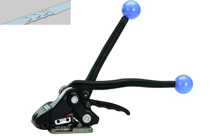 手動免扣鋼帶打包機