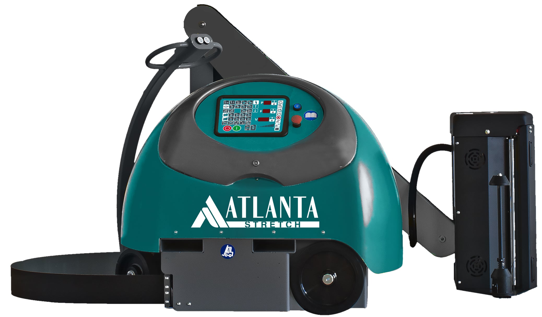 可折式桅桿自走式纏繞膜機