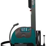 直立式桅桿自走式纏繞膜機