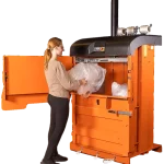 直立式小型廢棄物壓縮機