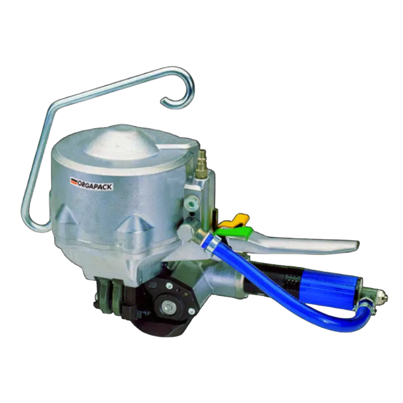 氣動鐵扣鋼帶打包機